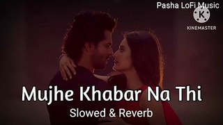 Mujhe Khabar Na Thi ( Slowed & Reverb ) Song || Pasha LoFi