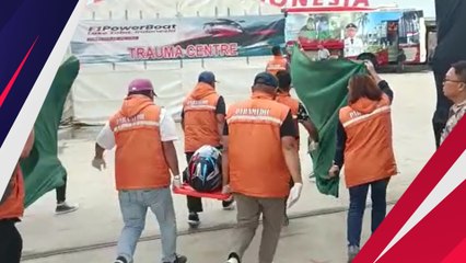 Simulasi Medis Jelang F1 Powerboat 2023 Indonesia dari Tim Trauma Center