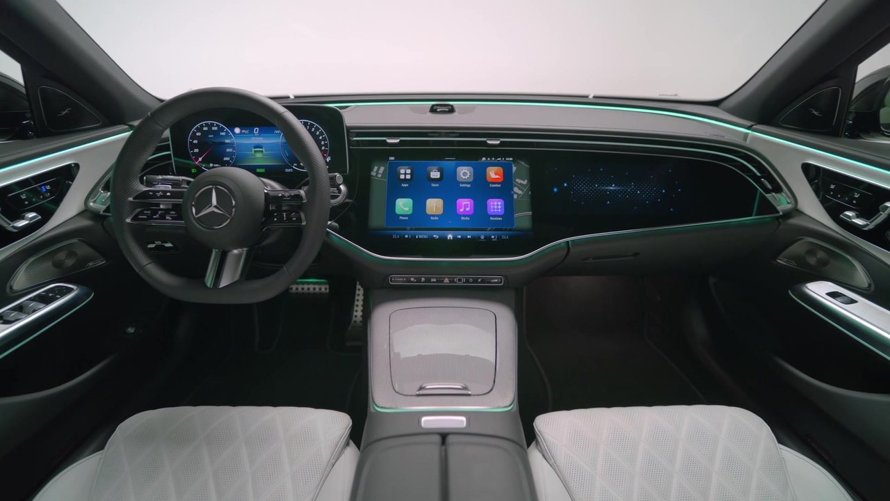 Die neue Mercedes-Benz E-Klasse - das Interieurdesign