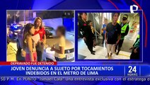 Joven denuncia tocamientos indebidos en el Metro de Lima