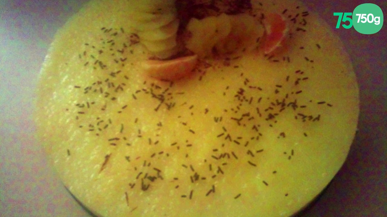 Entremets poires chocolat maison