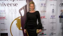 Natasha Henstridge 2023 Mrs. European Universe Red Carpet w/ Michael Madsen