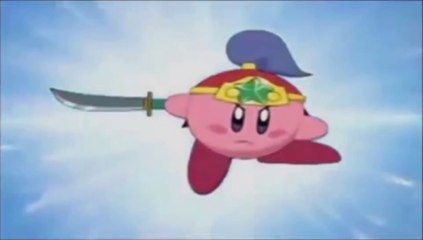 Kirby Right Back at Ya 04 1/2  Dark and Stormy Knight, NINTENDO game animation