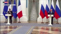 Guerre en Ukraine : quand Emmanuel Macron jouait les médiateurs entre Kiev et Moscou en 2021