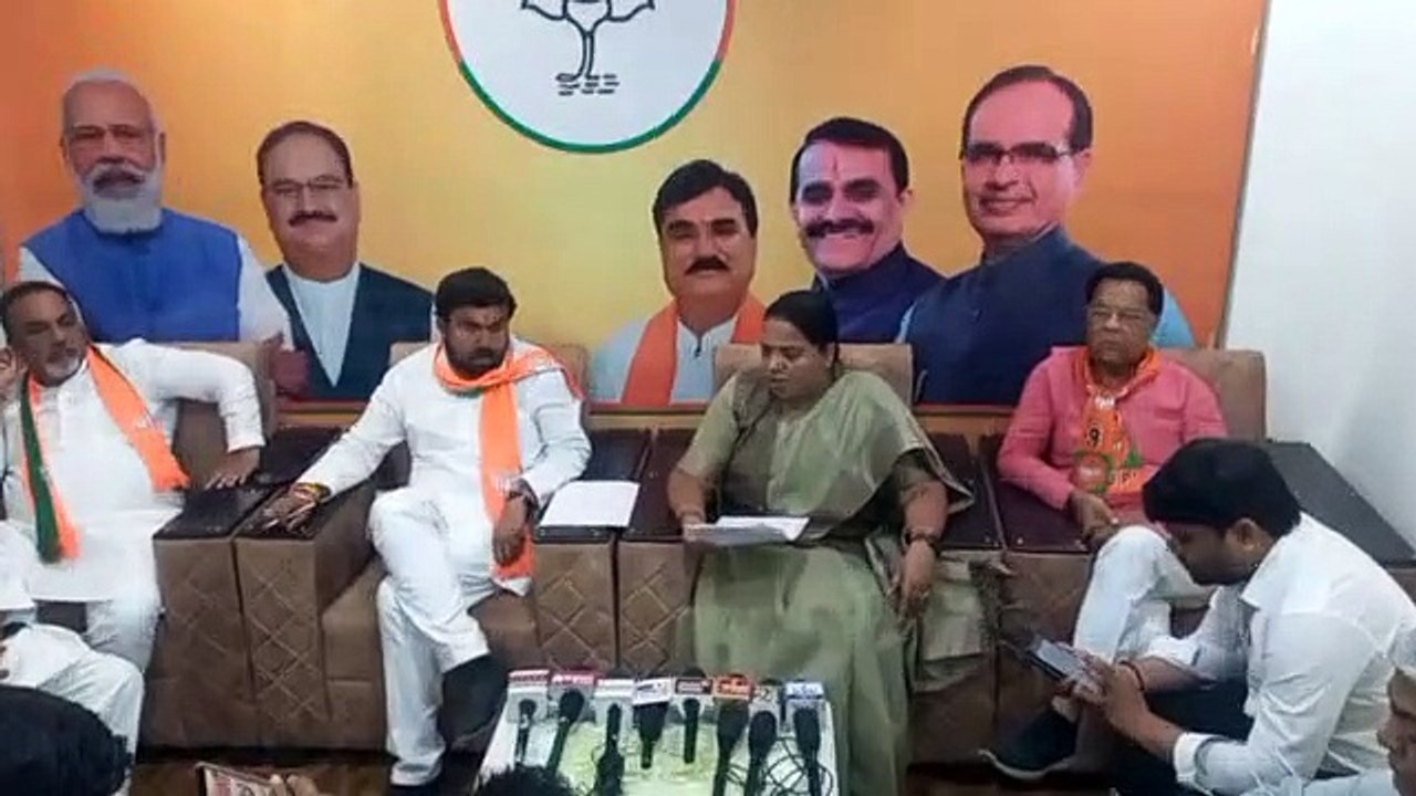 BJP Rajya Sabha MP Kavita Patidar said