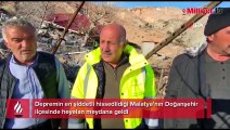 Evler tamamen yok oldu! Malatya’da heyelan bir mezrayı yuttu