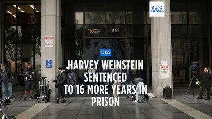 'Please don't give me life': Harvey Weinstein's plea as he gets further 16-year jail term for rape