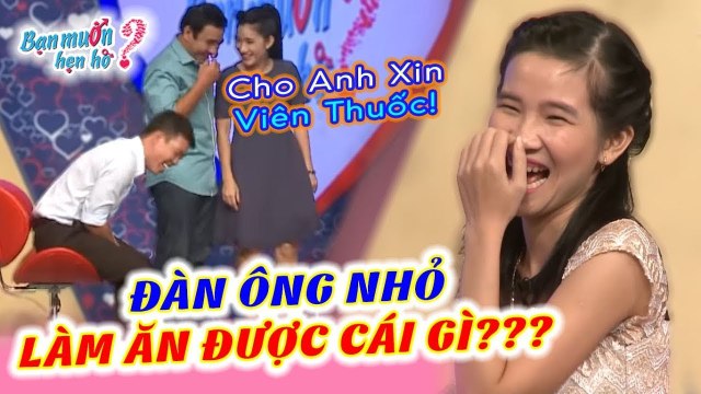 Chê ĐÀN ÔNG NHỎ KHÔNG LÀM ĂN ĐƯỢC Cô Giáo Huế Khiến Quyền Linh Phải XIN THUỐC UỐNG Bạn Muốn Hẹn Hò