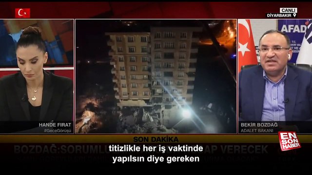 Bekir Bozdağ: Deprem bölgesinde 700’ün üzerinde gönüllü savcı görevlendirildi