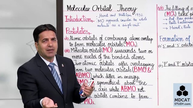 (20) MOLECULAR ORBITAL THEORY (A) / Lecture No.20 Chapter 6 Chemistry Class 11 by PGC / PGC LECTURES / STUDY ROOM OFFICIAL