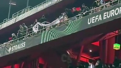 Trabzonspor maçında  “Erdoğan istifa” pankartı