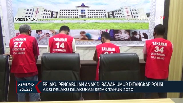 Pelaku Pencabulan Anak Di Bawah Umur Ditangkap Polisi