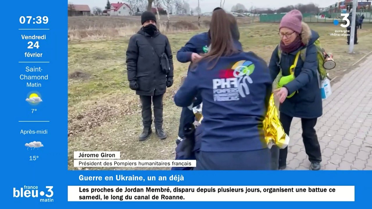Jérôme Giron, président de Pompiers humanitaires français
