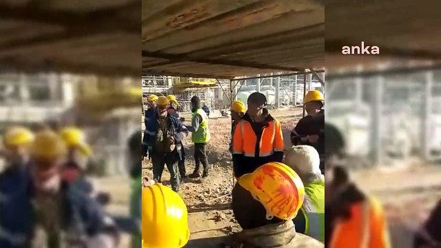 Akkuyu Nükleer Güç Santrali işçileri, iş bıraktı!