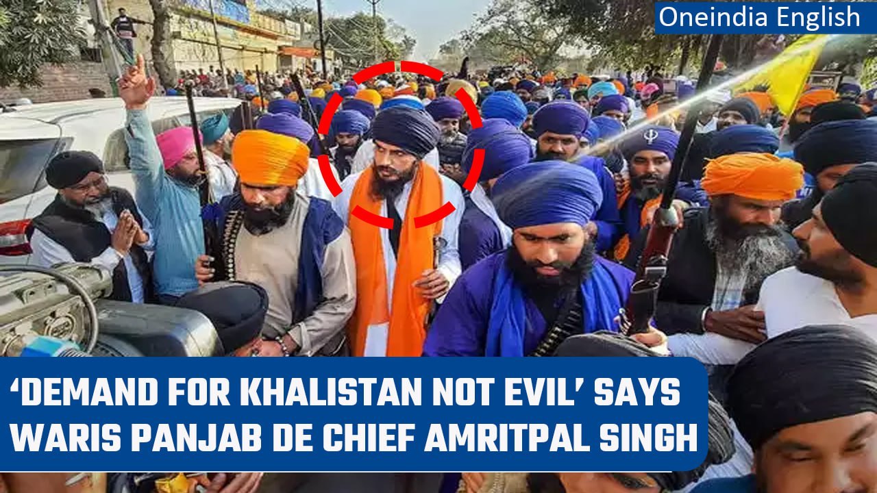Waris Panjab De chief Amritpal Singh says deman...