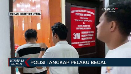 Download Video: Polisi Tangkap Begal yang Todong dan Bawa Kabur Motor Korban di Medan