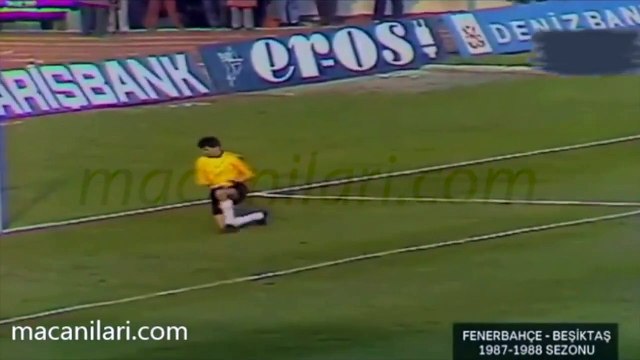 Fenerbahçe 0-4 Beşiktaş [HD] 21.11.1987 - 1987-1988 Turkish 1st League Matchday 13