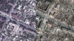 Satellite imagery captures key areas of Ukraine before and after Russian invasion
