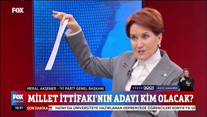Akşener:  Kılıçdaroğlu’nun yanında bulunan muhteremler beni ararlardı, (İmamoğlu ile otobüse çıktığında) ben onu halka gösterirdim.