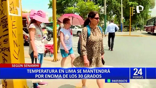 Ola de calor en Lima: Temperatura supera los 32 grados en la capital