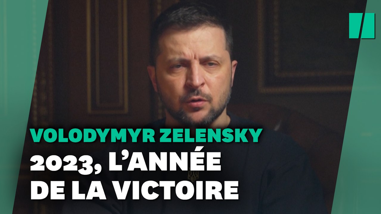 Guerre en Ukraine : Zelensky promet que 2023 sera « l’année de la victoire »