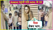 Rakhi Sawant Reached At Adil Khan Durrani House In Mysore, Talks With Neighbour