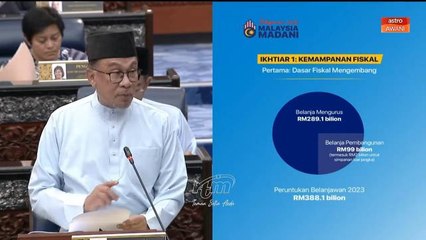 Belanjawan 2023 memperuntukkan RM388.1 bilion - PM