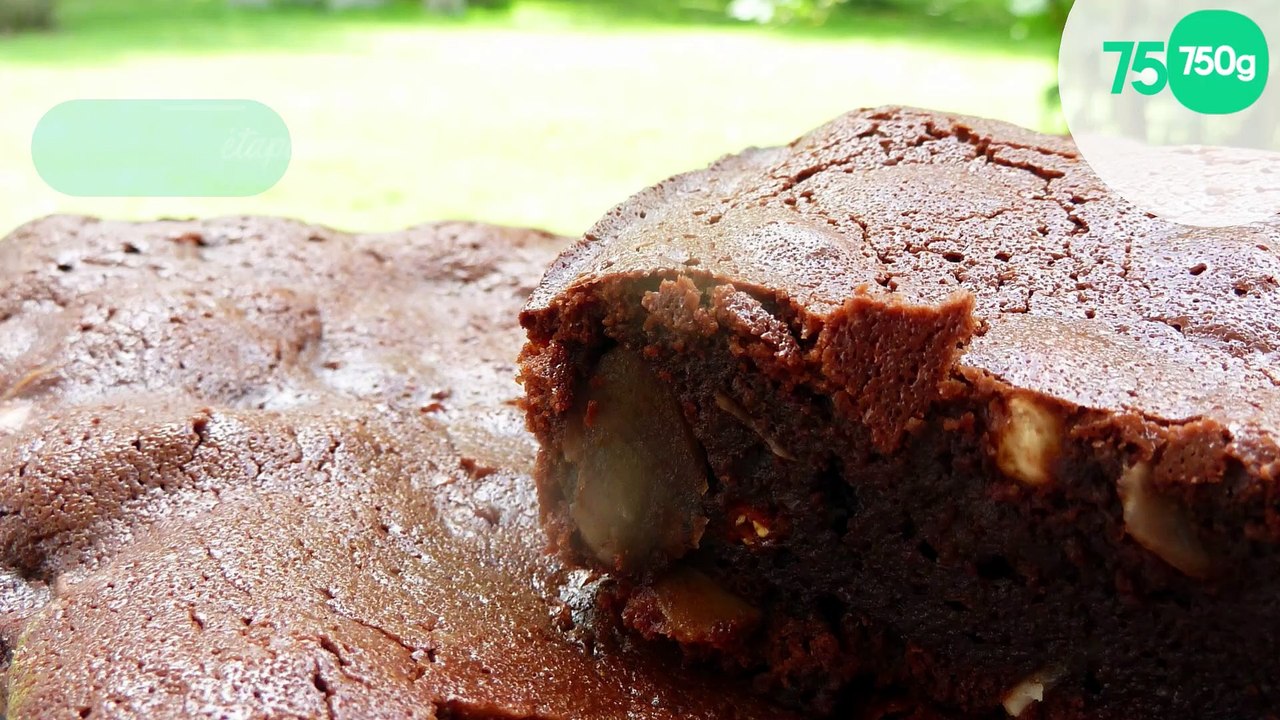 Fondant chocolat et fruits Secs