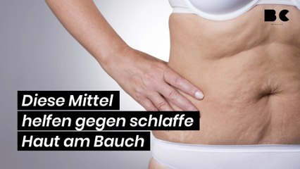 Diese natürlichen Mittel helfen gegen schlaffe Haut am Bauch