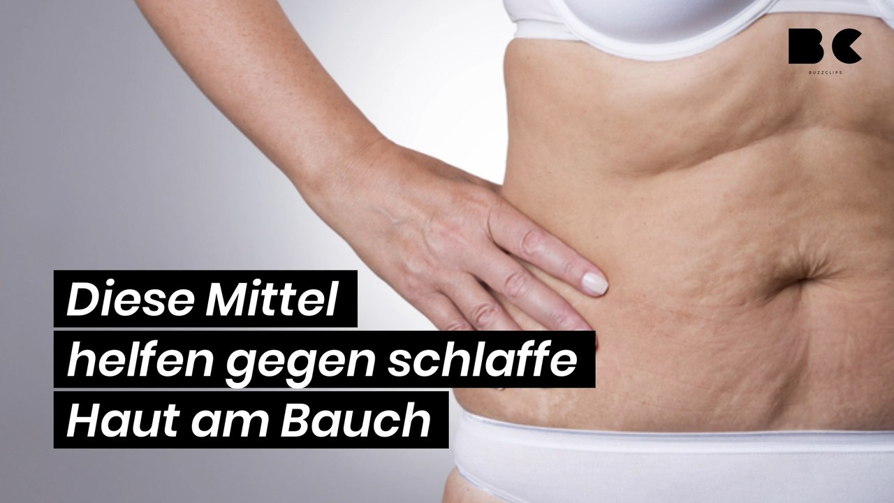 Diese natürlichen Mittel helfen gegen schlaffe Haut am Bauch