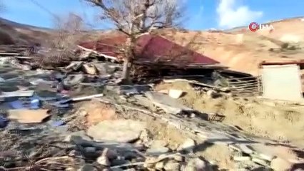 Felaketlerin peş peşe geldiği mezra yok oldu!