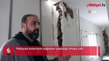 Şoke eden olay! Patlayan kolonların tuğladan yapıldığı ortaya çıktı