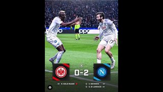 Eintracht Frankfurt vs Napoli - Uefa Champion League 2022/2023