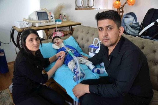6 kez kalp krizi, 2 büyük deprem gördü: SMA hastası bebek, Ordu'da hayata tutunmaya çalışıyor