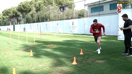 Galatasaray, Süper Lig hazırlıklarını tüm hızıyla sürdürüyor