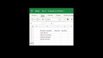 Completar texto en Microsoft Excel