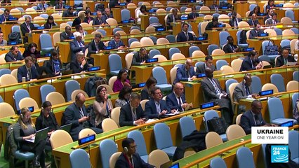 Russia deeply isolated at UN one year into Ukraine war