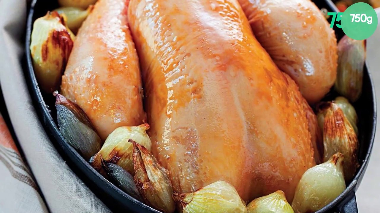 Poulet en cocotte aux échalotes et oignons grelots