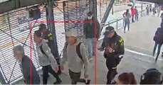 Ladrones quedaron registrados en cámaras de Transmilenio, pero fueron dejados en libertad