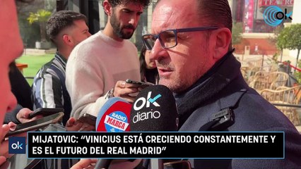 Mijatovic: “Vinicius está creciendo constantemente y es el futuro del Real Madrid”