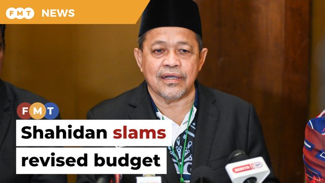 Shahidan slams budget over lack of allocations for opposition