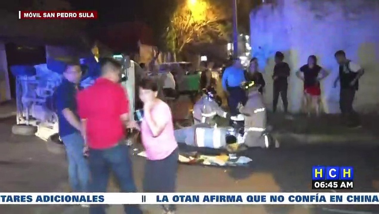 Conductor gravemente herido tras aparatosa colisión #MóvilSPS