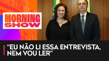 Bolsonaro afirma ignorar críticas de Carla Zambelli
