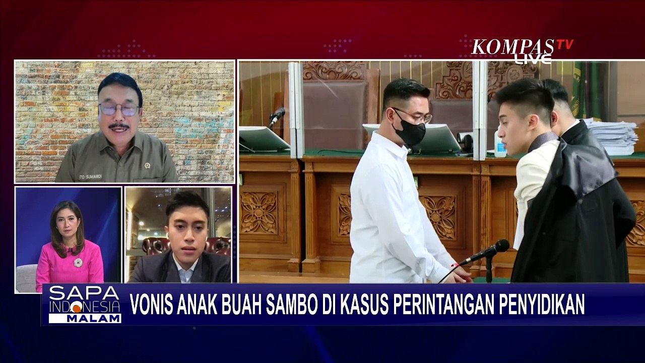 Anak Buah Sambo Irfan Widyanto dan Arif Rachman Divonis 10 Bulan Penjara, Sudahkah Sesuai?
