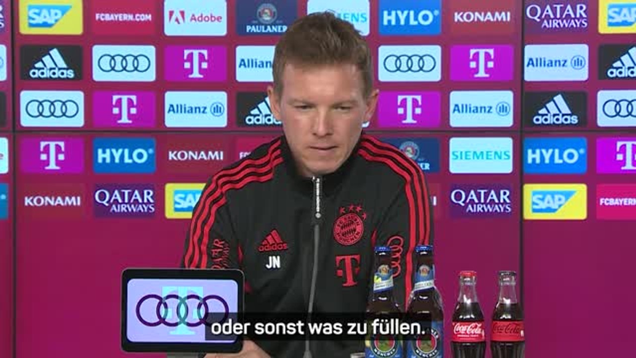 Nagelsmann: Nach Pleiten 'ist es immer unruhig'