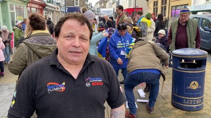 Oleh spoke about the impact Russia's invasion has had on her and his family in Ukraine