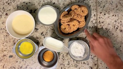 Pavê de biscoito rosquinhas