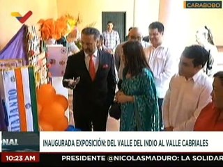 Inaugurada exposición “Del Valle del Indio al Valle Cabriales" en Carabobo