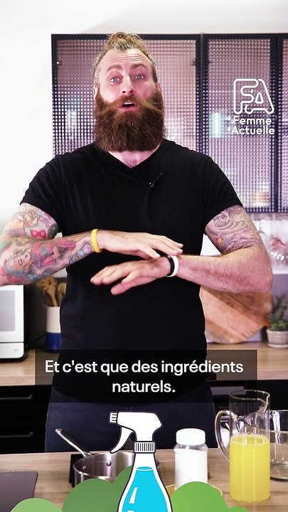 FEMME ACTUELLE - Un spray multi-usages avec Alexandre Cressiot, le viking du ménage