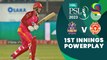 1st Innings Powerplay | Quetta Gladiators vs Islamabad United | Match 13 | HBL PSL 8 | MI2T